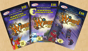 Each card can be used to purchase prepaid time or crowns and each card comes with a free pet! New Prepaid Game Cards Wizard101 Free Online Game