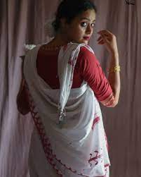 simple traditional saree poses for