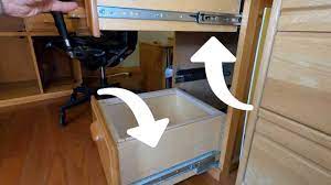 how to remove a file cabinet drawer