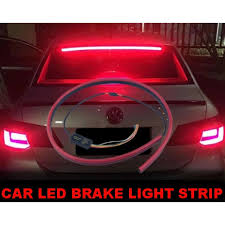 90cm Car Trunk Led Brake Light Strip Lamp Driving Drl Turn Signal Reverse Light Tailgate Strip Tube Vios City Civic Jazz Shopee Malaysia
