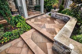 How To Wet Lay Natural Stone Pavers Or