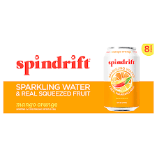 spindrift sparkling water mango orange