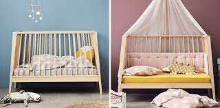 this baby cot is designed to transform