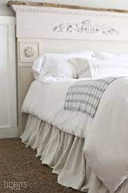 Diy Gathered Bed Skirt From A Drop