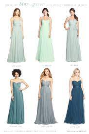 Soft Blue Bridesmaid Dresses Blue