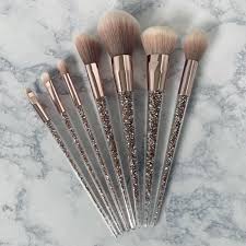 crystal makeup brushes rose gold ebay