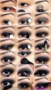 black eye makeup tutorials