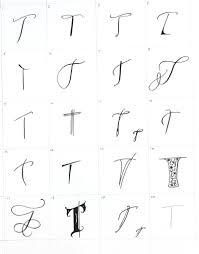 • how to hand letter t in 26 different lettering styles! Letter T And Tags A Style Study By