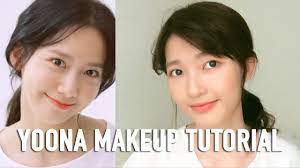 yoona makeup tutorial sweet peach