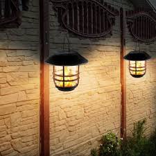 A Home Solar Wall Lantern Outdoor