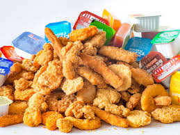 Mcdonald's uk have launched spicy chicken mcnuggets and they come in portions of six, nine or a twenty nugget sharebox. Ranking America S Fast Food Chicken Nuggets Eater