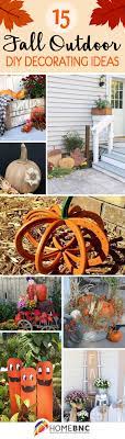 15 diy outdoor fall decorations for