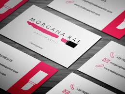 makeup artist business cards 20