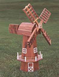 Decorative Garden Windmills Timber