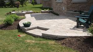 Flagstone Look On A Paver Budget A