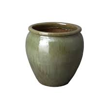 Emissary 21 In Round Tea Green Ceramic