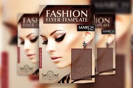 modern fashion beauty flyer template