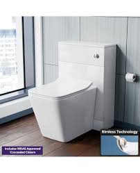 Modern D Shape Back To Wall Wc Toilet