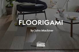 floorigami by shaw carpet garage