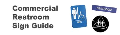 Commercial Restroom Sign Guide Equiparts