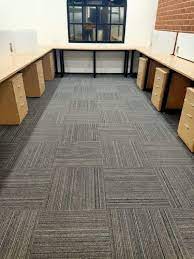 nylon and polypropylene carpet tiles