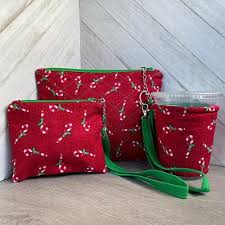 cosmetic bag zipper pouch gift idea