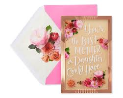 Premier Floral Mothers Day Card From Daughter