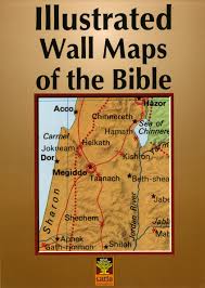 Illustrated Wall Maps Of The Bible