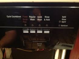 Dishwasher control panel cover to trance it back—hach! Fixing Bosch Dishwasher 5 Steps Instructables