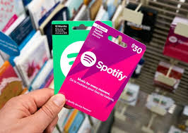march 2020 spotify pink gift card