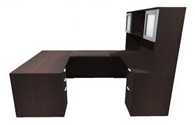 Float shelf was designed to answer the perplexing challenge of creating desk storage with modern style. U Shaped Office Desk With Hutch Madison Liquidators