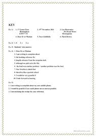 how to write a letter of complaint worksheet esl printable a letter of complaint full screen