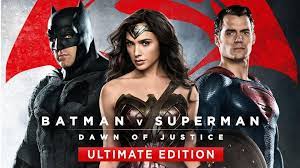 Dawn of justice (ultimate edition) seems quite good, as you can tell from this review of the. Batman V Superman Dawn Of Justice Ultimate Edition Review A Superior Cut Of A Doomed Film
