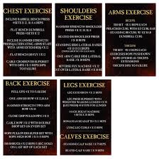 calisthenics workout plan chest workout plan
