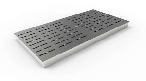 slotted trench drain grate