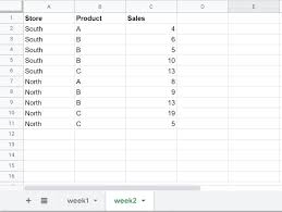 multiple sheets in google sheets