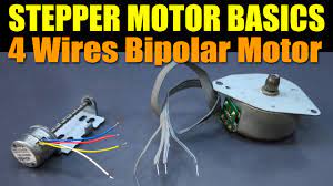 stepper motor basics 4 wires bipolar