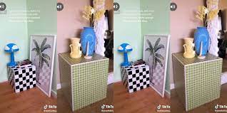 How To Make The Tiktok Tiled Side Table