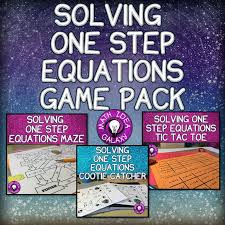 12 one step equation activities that