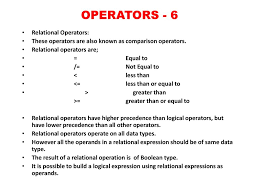 OPERATORS and CONCURRENT STATEMENTS - ppt download