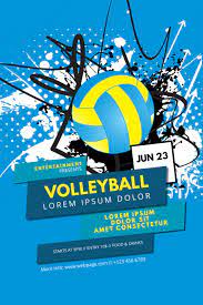Passing atas bola voli (volly learning) upgris. Copy Of Volleyball Game Flyer Template Postermywall