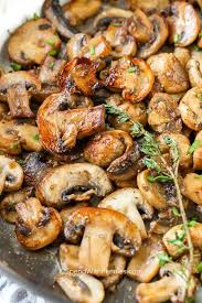 sauteed mushrooms with garlic spend