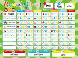 Magnetic Reward Chart Chores Good Behavior Children Toddler Play Home School