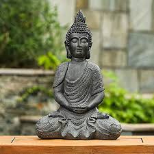 Luxenhome Large Buddha Statue Outdoor