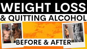 quitting alcohol weight loss simon