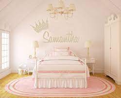 Princess Custom Name Girl Vinyl Wall