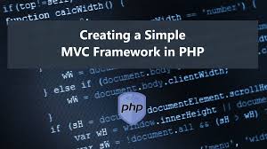 simple mvc framework in php tutorial