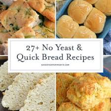 27 no yeast and quick bread recipes