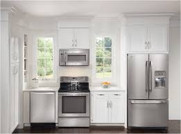 If i told you that i'm obsessed with white appliances in the kitchen right now, you might tell me i'm crazy. Kitchen 25 Grey Kitchen Cabis With White Appliances Design Image Inspirations