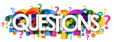 QUESTIONS Colorful Overlapping Question Marks Banner Stock Vector